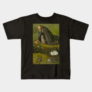 The Temptation of Saint Anthony detail - Hieronymus Bosch Kids T-Shirt